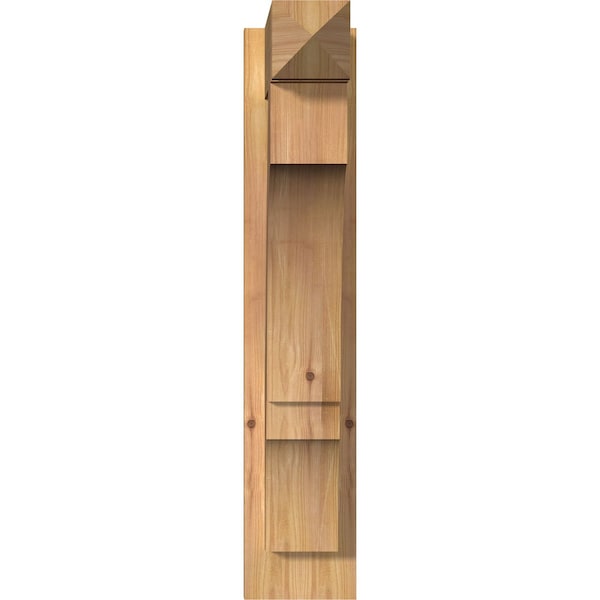 Balboa Arts & Crafts Smooth Outlooker, Western Red Cedar, 5 1/2W X 16D X 28H